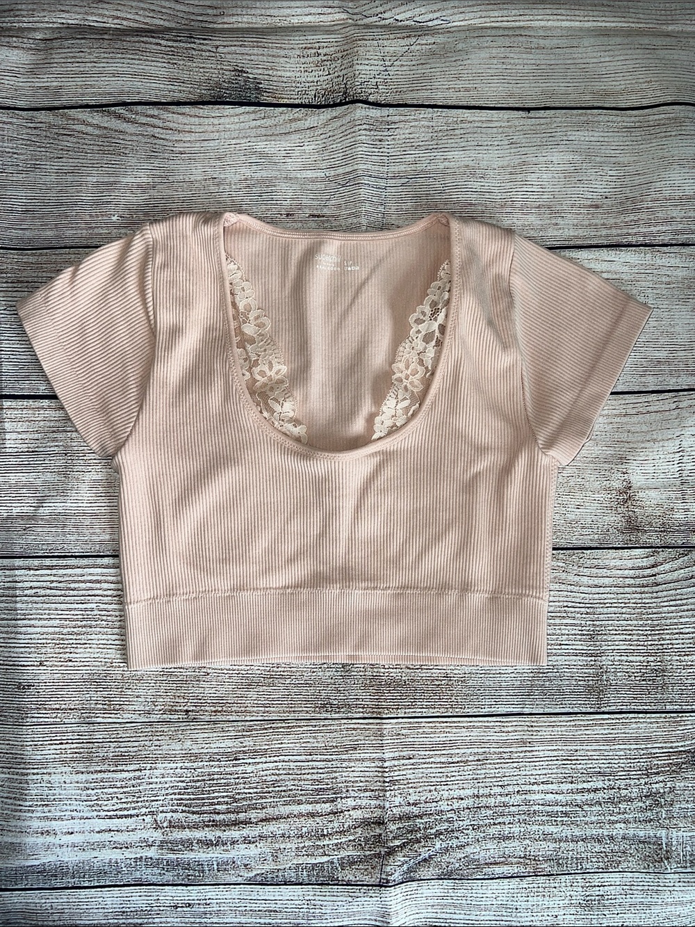 aerie Super Chill Ribbed Crop Top